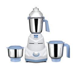 Kent True Mix 3 Stainless Steel Jar Mixer Grinder - Blue And White