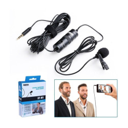 Boya BY-M1 Omnidirectional Lavalier Microphone - Black