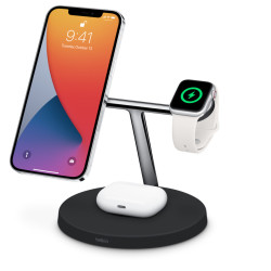 Belkin BOOST CHARGE PRO 3-in-1 Wireless Charger with MagSafe