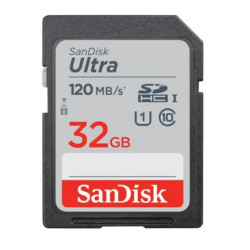 SanDisk Ultra UHS-I SDHC Class-10 Memory Card - 32GB