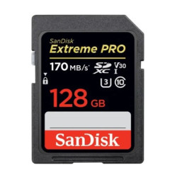 SanDisk Extreme Pro UHS-I SDXC Class-10 Memory Card - 128GB