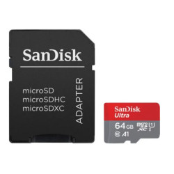 SanDisk Micro Ultra UHS-I SDXC Class-10 Memory Card - 64GB