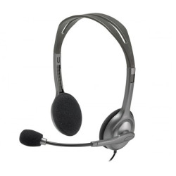 Logitech H110 STEREO Headset Two port - Black