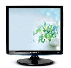 Esonic 17 Inch 1080p LED Monitor for both desktop & CCTV Camera - Black