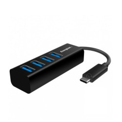 Energizer HC304A Multi Port USB Type -C Hub - Black