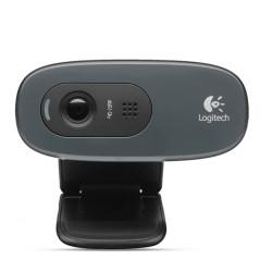 Logitech C270 HD Webcam - Black