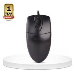 A4TECH OP-620D 2X Click Optical Mouse - Black