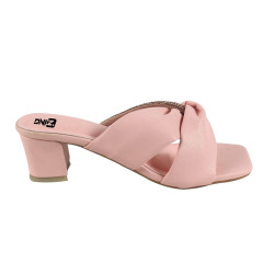 Zing Artificial Leather Sandal for Ladies - Light Pink - 10111