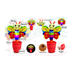 Electric Dancing Butterfly Toys For Baby - Multicolor