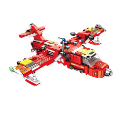 Fire Brigade 12 In 1 Lego Building Blocks Toys For Kids - Multicolor - lego_1to25_633043_572pcs