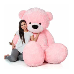 Extra Large Big Teddy Bear 3.5 Feet - Lite Pink