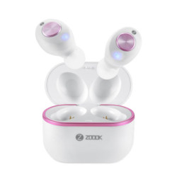 ZOOOK ROCKER TWINS TRULY WIRELESS BLUETOOTH IN EAR EARBUDS WHITE