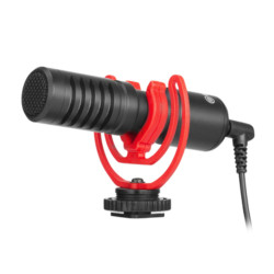 BOYA BY-MM1+ Ultracompact Camera-Mount Shotgun Microphone