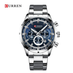 Curren 8355SBU Men’s Quartz Chronograph Stainless Steel Watch