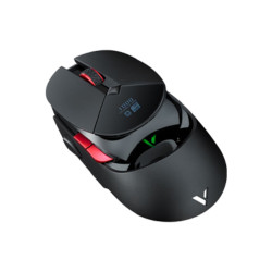 RAPOO VT960S OLED DISPLAY DUAL-MODE RGB GAMING WIRELESS MOUSE