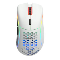 GLORIOUS MODEL D WIRELESS GAMING MOUSE (MATTE WHITE)