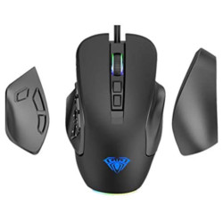 AULA H510 Wired MMO Gaming Mouse With RGB Backlit