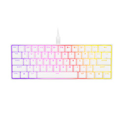 CORSAIR K65 RGB MINI 60% CHERRY MX MECHANICAL GAMING KEYBOARD RED-WHITE