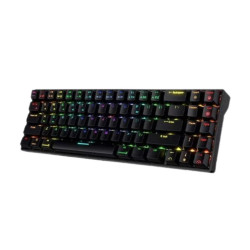 ROYAL KLUDGE RK71 DUAL MODE HOT SWAPPABLE RGB MECHANICAL KEYBOARD (HUANO SWITCH)