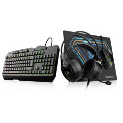 Micropack GC-410 CUPID Gaming Keyboard, Mouse, Mousepad & Headset Combo