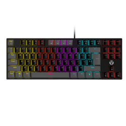 FANTECH ATOM TKL MK876 RGB MECHANICAL KEYBOARD (BLUE SWITCH)