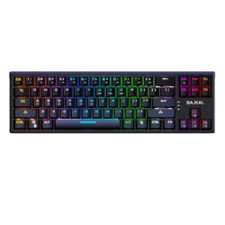 BAJEAL K71 TKL RGB MECHANICAL BLUE SWITCH BLACK GAMING KEYBOARD (HOT-SWAPPABLE)