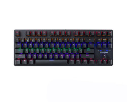 RAPOO V500PRO MT MULTIMODE (87 KEY) BACKLIT BLUE SWITCH MECHANICAL GAMING KEYBOAR