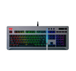 Thermaltake Level 20 RGB Titanium Cherry MX Speed Silver Gaming Keyboard
