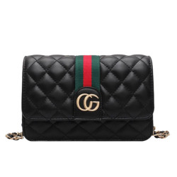 PU Leather Purse for Women - Black - LB-103
