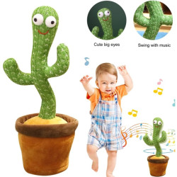 Dancing Cactus Plush Funny Electronic Shaking Playing Toy