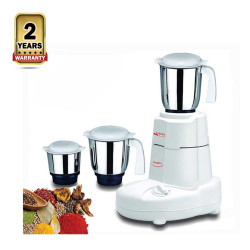 Sahara Inspire 3 In 1 Mixer Grinder Blender - 500 Watt - White