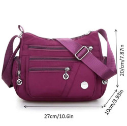 Fashion Women Single Shoulder hand Bag Crossbody Bag ( purple color )color )