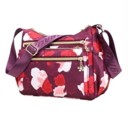 Korean sports travel shoulder bag( Light Maroon colour )