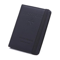 Passport Covers Holder Wallet Case ( black color )