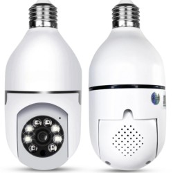 SmartGuard360™ Light Bulb Security Camera