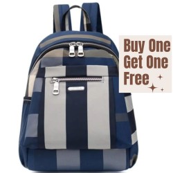 Buy 1 Nylon Backpack Durable Waterproof Casual Shoulder Bag & Get 1 Free