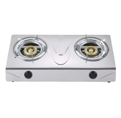 Walton SS Double Burner Gas Stove  WGS-SDH90