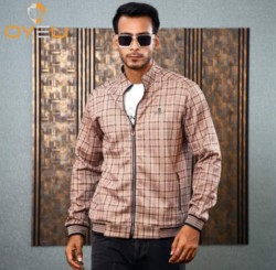 Men's Jackets-Dark Chestnut