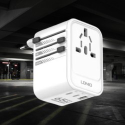 LDNIO Z6 65W 3 USB Ports GaN Travel Adapter