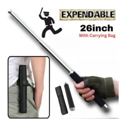 Metal Extendable Self-Defense Stick