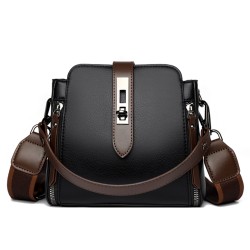 High-quality Women Luxury Crossbody Shoulder Bags (Black)