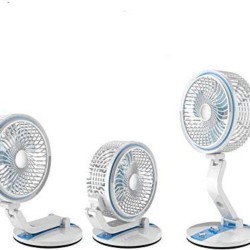 Folding Multi-function USB Charging Fan with builtin LED Light