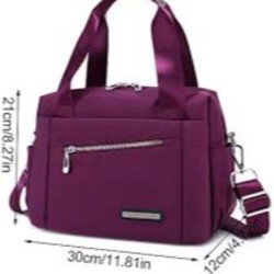 Luxury Bag Waterproof Nylon Shoulder Ladies Travel Crossbody