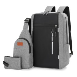 3 Pics Bag Combo Pack(Ash)