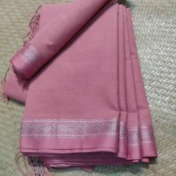 Cotton Saree (Pink)