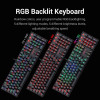 Redragon K551RGB MITRA RGB Backlit Blue Switches Mechanical Keyboard