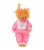 Soft Plush Little Crying Baby Barbie Doll With Beautiful Dress - Pink