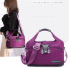 Large Capacity Waterproof Anti-theft Fashion ( purple colour)