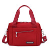 Luxury Bag Waterproof Nylon Shoulder Ladies Travel Crossbody ( Red Color)