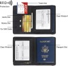 Passport Covers Holder Wallet Case ( black color )